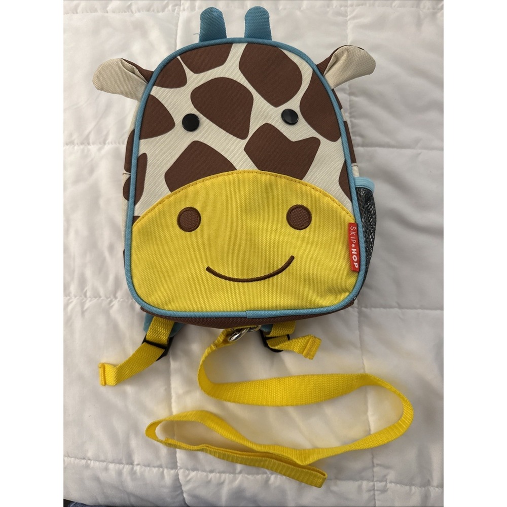 Skip Hop Zoo Giraffe Safety Harness Mini Backpack Adjustable Straps